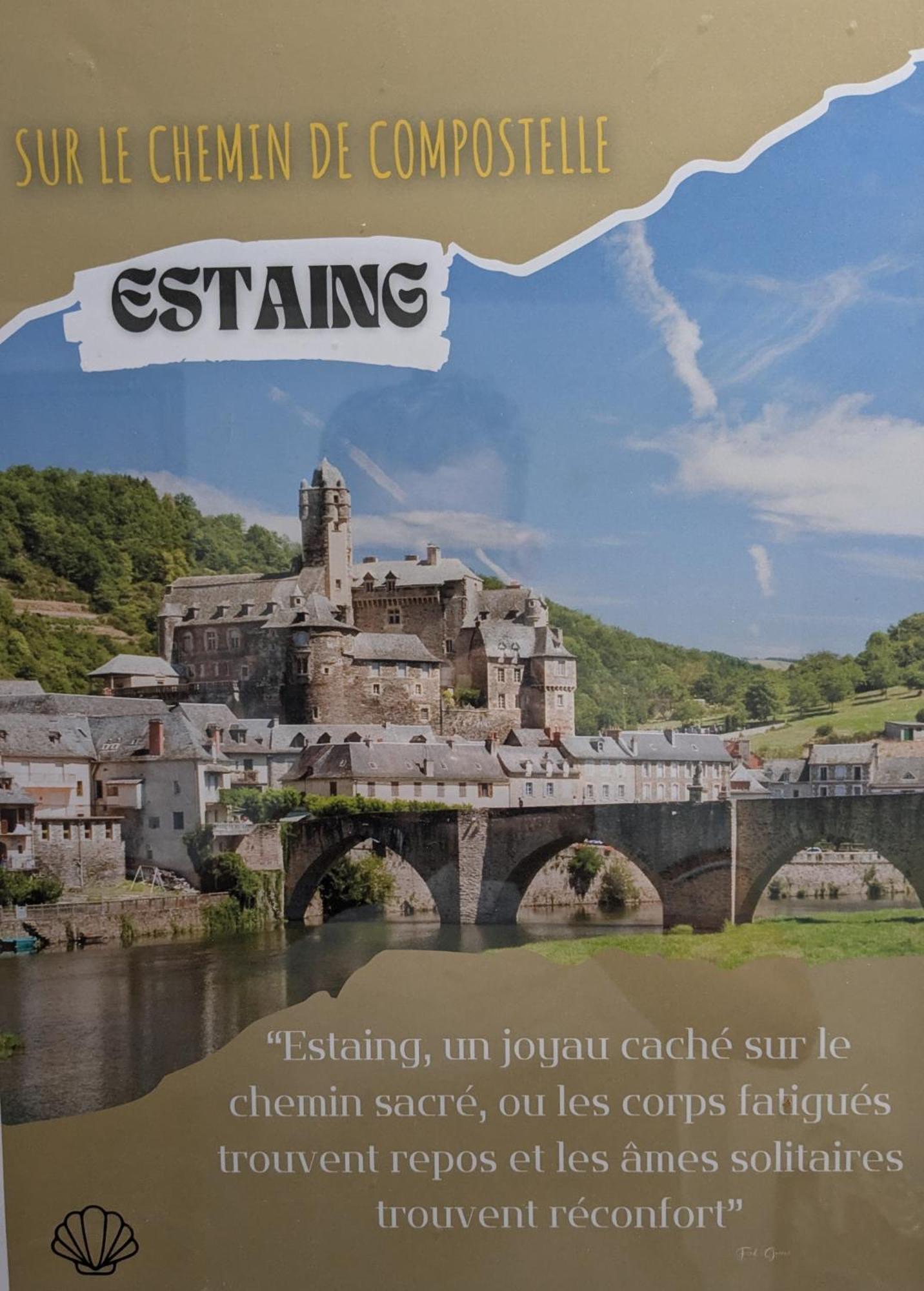 Chez Cornelia Bed and Breakfast Estaing  Buitenkant foto
